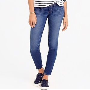 JCrew maternity toothpick jean in Lancaster wash